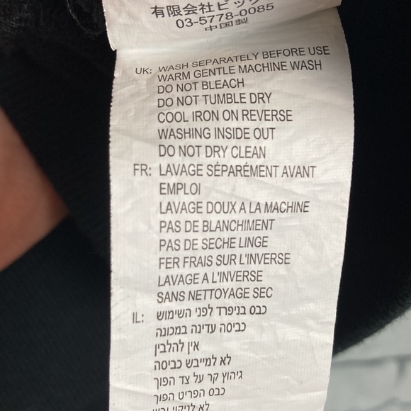 KSUBI NWT Cult Crest Skull Raglan Sleeve Sweatshirt XS Dark Princess Goth Witchy - Picture 10 of 14